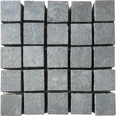 Popločavanje kolnog prilaza Kaldrma Crni granit