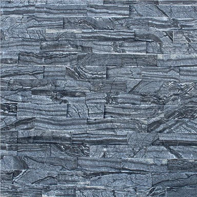 Glacijal Crno Prirodno Zid Ledger Panel