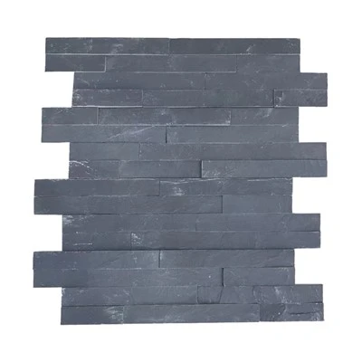 Slate Black Split Face Tile